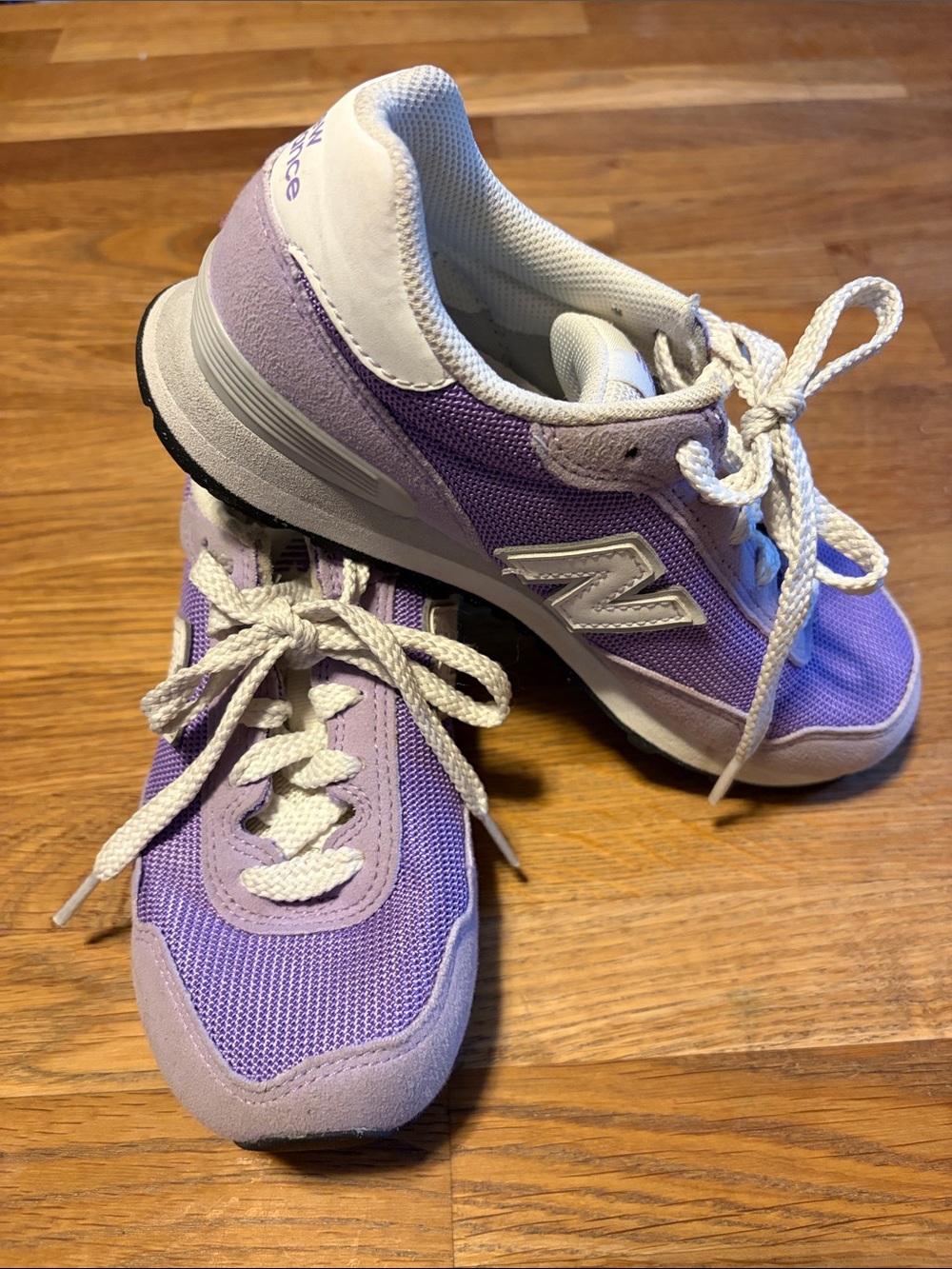 New Balance Lavender Sneakers - Girls 1